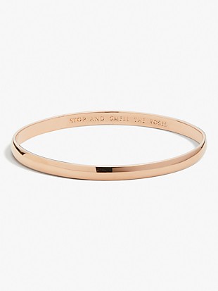 stop and smell the roses idiom bangle