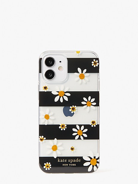 jeweled daisy dots iphone 12 mini case