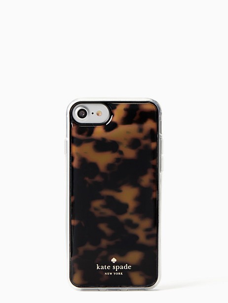 tortoise shell hands free iphone x & xs case