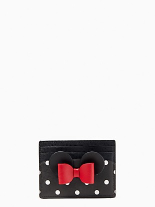disney x kate spade new york other minnie mouse card holder