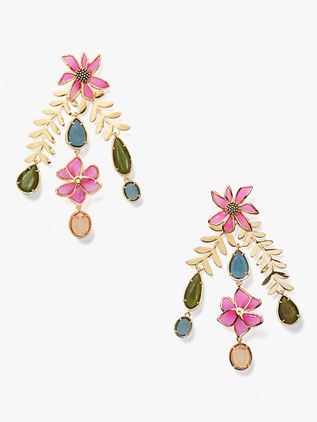 wild garden statement earrings