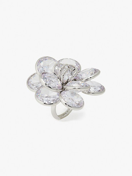 jeweled rosette ring
