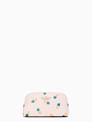 staci small pineapple makeup bag