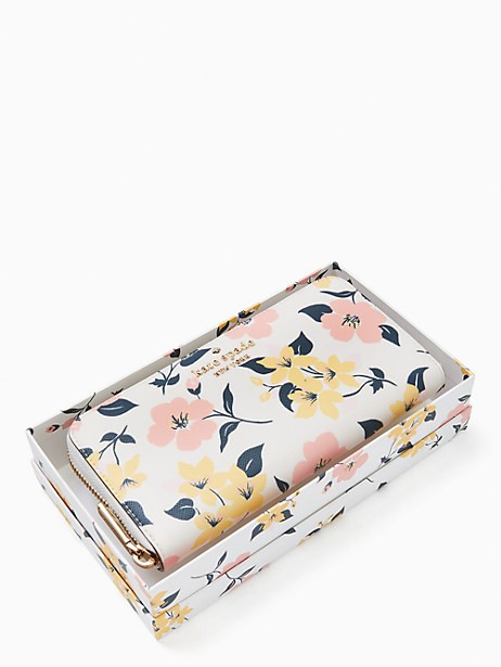 staci lily blooms boxed large continental wallet