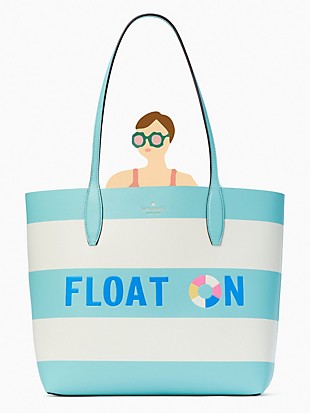pool float tote bag