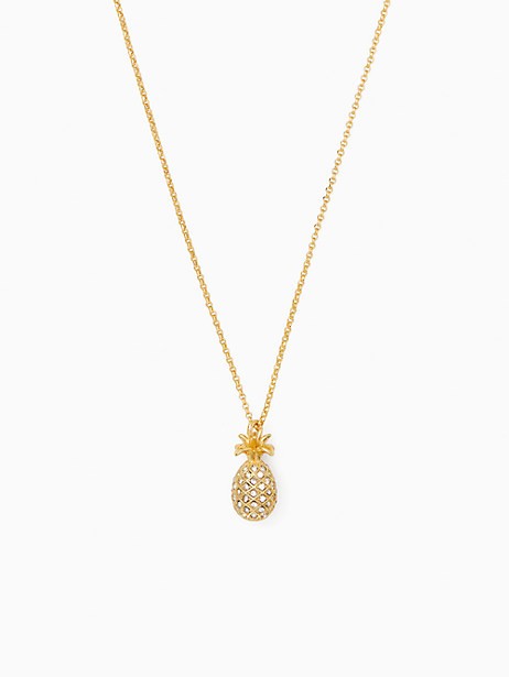pineapple passion mini pendant necklace