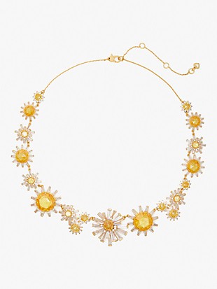sunny statement necklace
