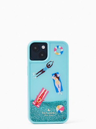 poolside splash iphone 13 case