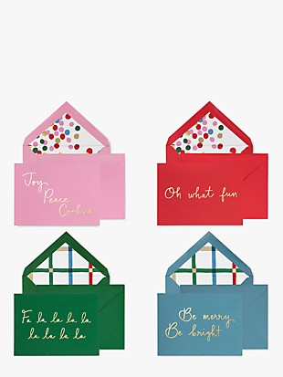 holiday assorted card set