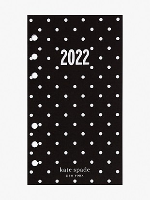 2022 pin dot personal size weekly & monthly calendar refill