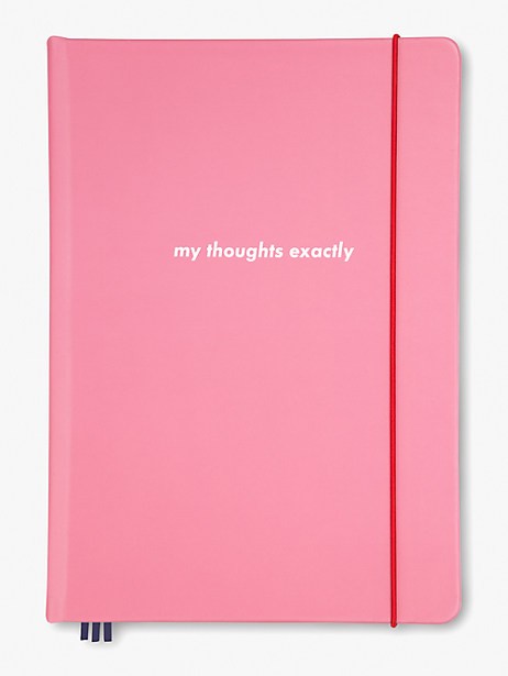 my thoughts exactly take note extra large notebook