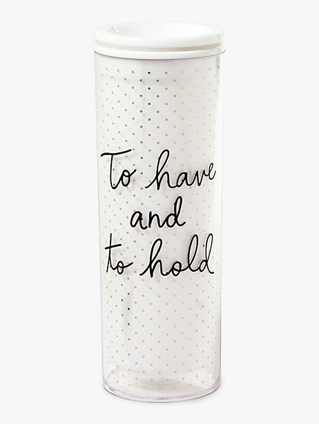 to have & to hold acrylic thermal mug