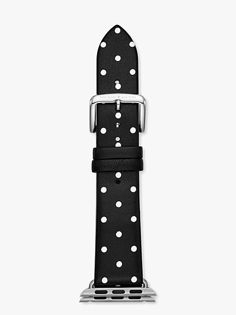 black dot leather 38/40mm band for apple watch®
