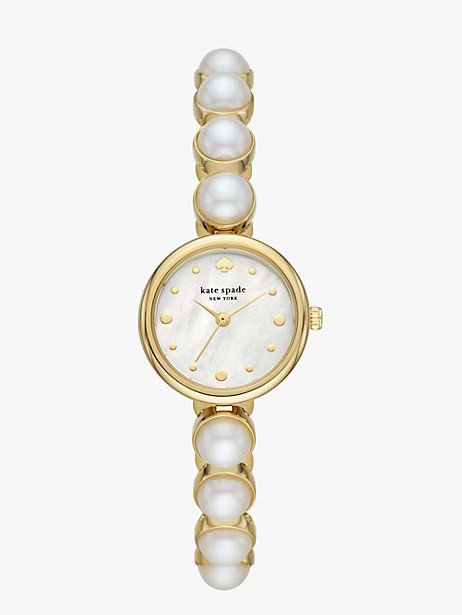 monroe pearl bracelet watch