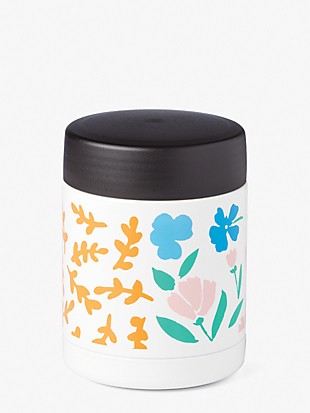Floral Field Insulated Food Container