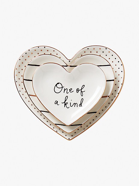 A Charmed Life 3-Piece Heart Catch All Dish Set