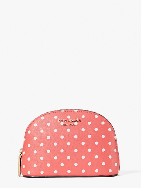 spencer dots small dome cosmetic case