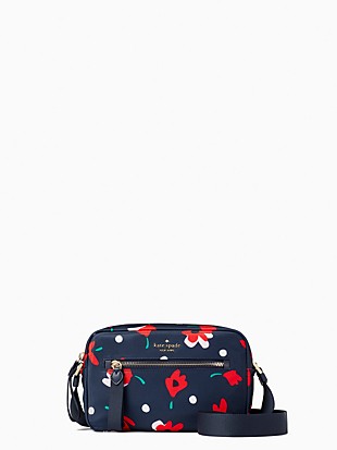 chelsea whimsy floral camera bag