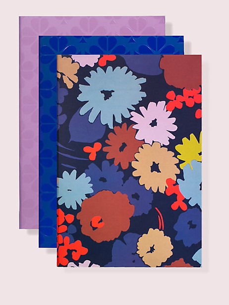 swing flora triple notebook set | Kate Spade New York