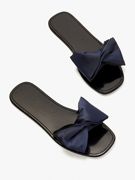 bikini bow slide sandals | Kate Spade New York
