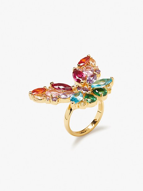 Social Butterfly Statement Ring