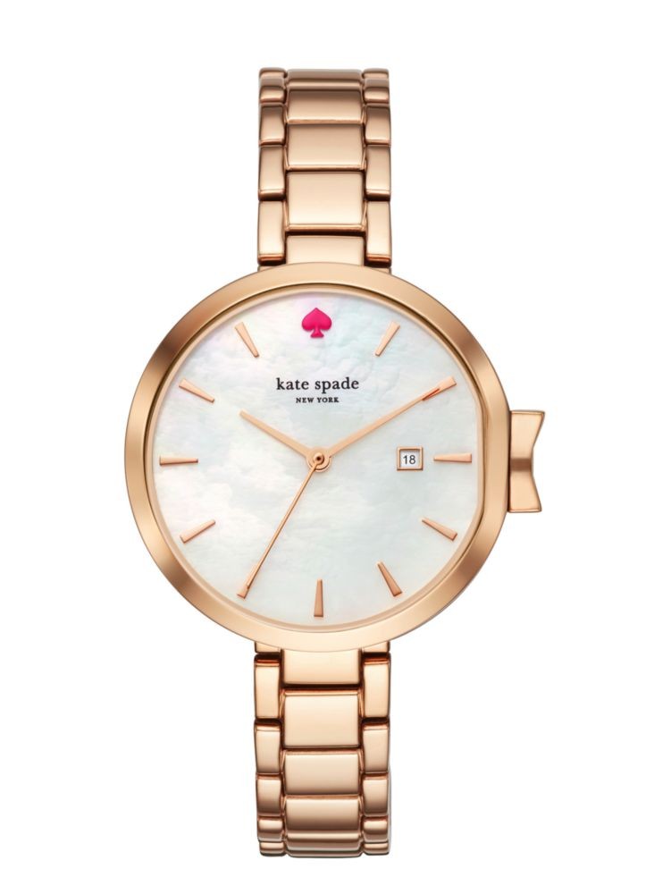 Park Row Rose Gold-Tone Stainless Steel Bracelet Watch
