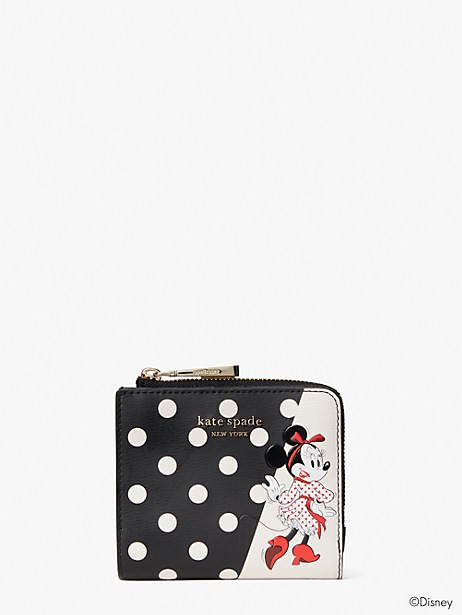 Disney x Kate Spade New York Minnie Mouse Small Bifold Wallet