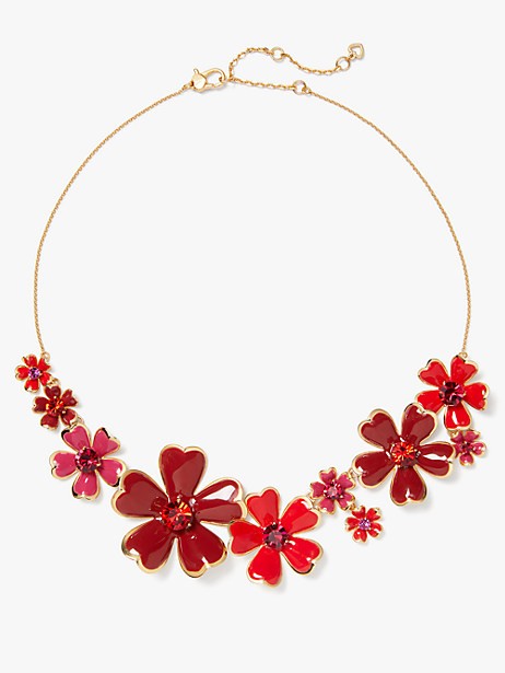 blushing blooms statement necklace | Kate Spade New York