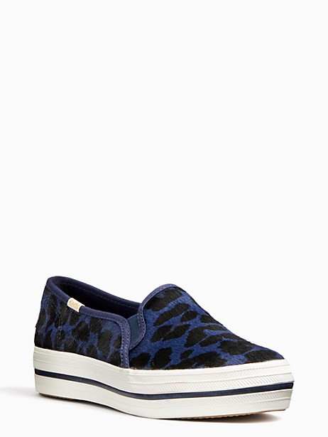 Keds x Kate Spade New York Triple Decker Leopard Sneakers