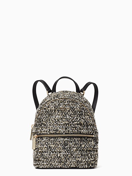 Natalia Tweed Mini Convertible Backpack